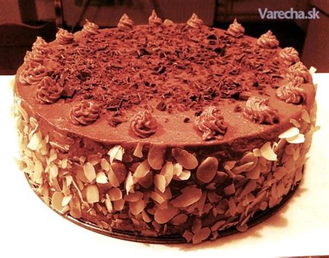 Čokoládová torta na oslave