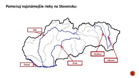 Mapa rieky Laborec