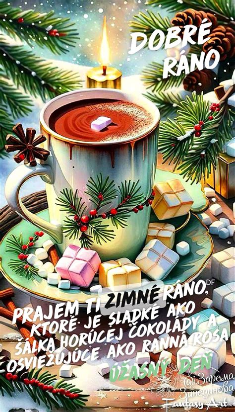 šálka horúcej čokolády s marshmallows