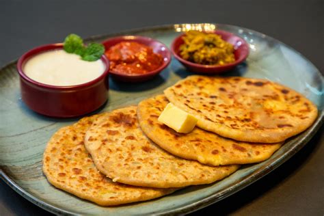 Aloo Paratha s náplňou