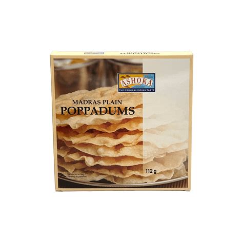Chrumkavé Papadam placky