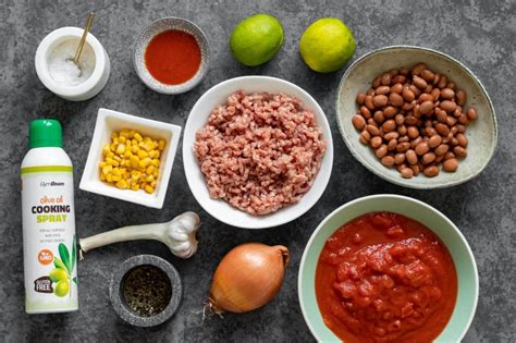 ingrediencie na chilli