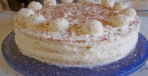 Ingrediencie na Raffaello tortu