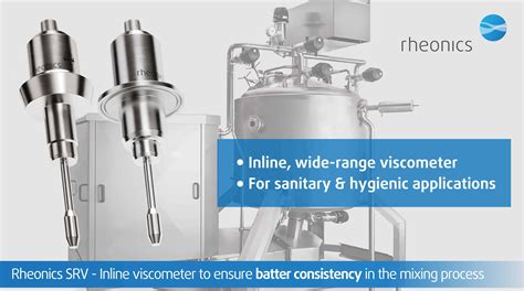 Inline viskozimeter Rheonics SRV