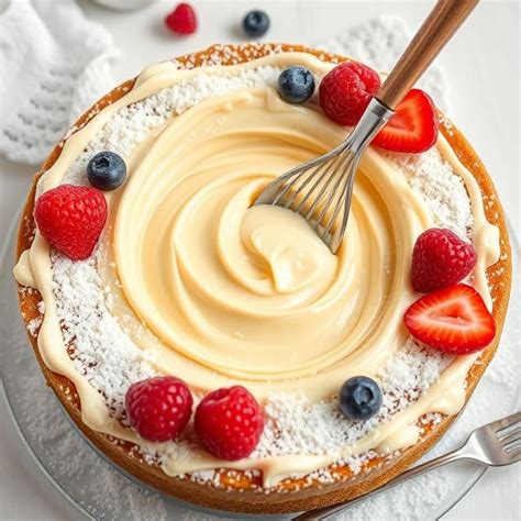 príprava tvarohovej plnky do torty