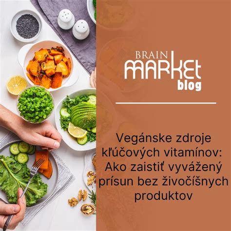Infografika zobrazujúca zdroje kľúčových živín pre vegánov