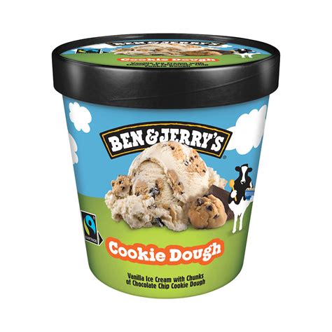 Zloženie zmrzliny Ben & Jerry's Cookie Dough