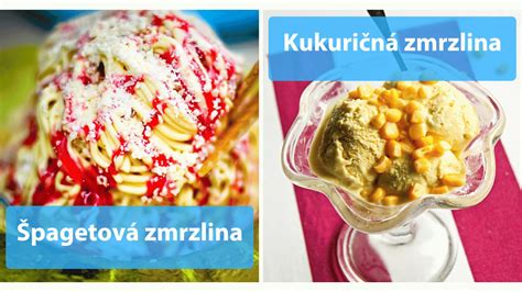 Prehľad príchutí zmrzliny
