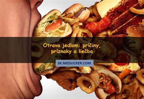 Ilustrácia príznakov otravy jedlom