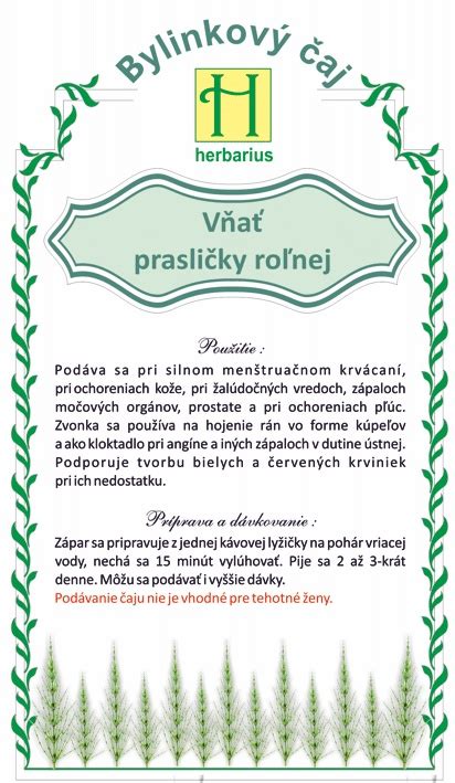 Infografika o účinkoch a dávkovaní prasličky roľnej