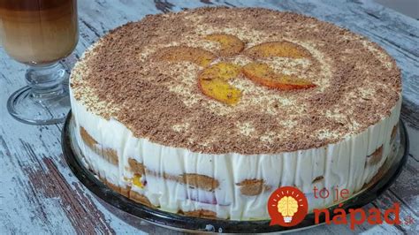 Nepečená salková torta tiramisu