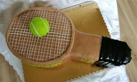 Tenisová torta rôznych tvarov