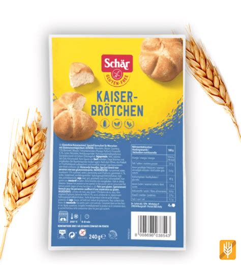 Rôzne bezlepkové produkty značky Schär
