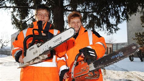 drevorubači s pílou