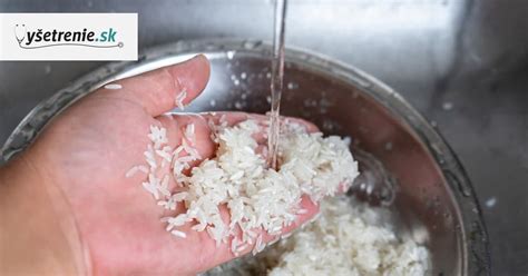 Príprava ryže guľatozrnnej