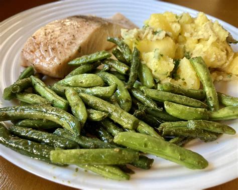 Fazuľové struky na panvici