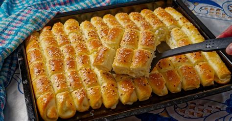 Turecké slané buchtičky Poğaça