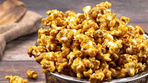 Karamelizovaný popcorn