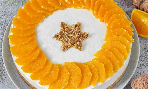 Hotová vianočná pomarančová torta