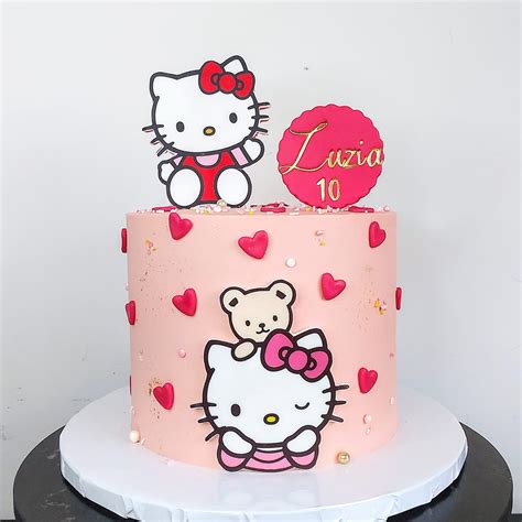 Šablóna na tvarovanie torty Hello Kitty