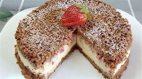 Hotová jednoduchá ríbezľová torta