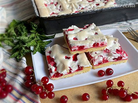 Grófkin ríbezľový koláč na plechu