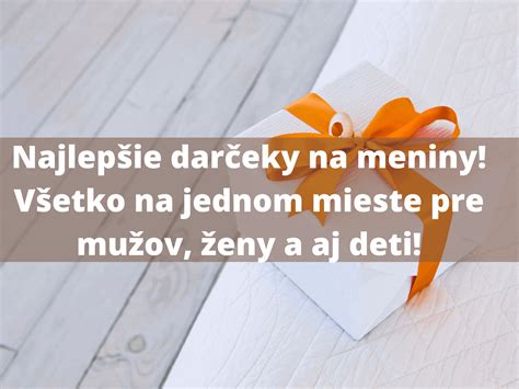 výber darčeka pre muža