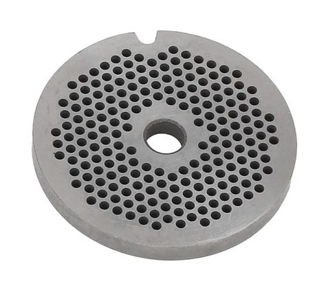 Fotografia obojstranného noža do mlynčeka na mäso s vyrazenou číslicou 8