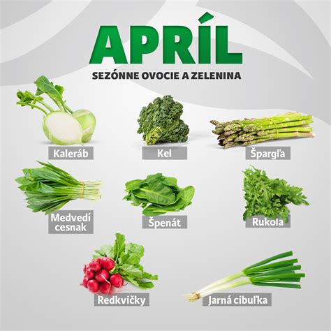 Sezónne odporúčania pre konzumáciu zeleniny