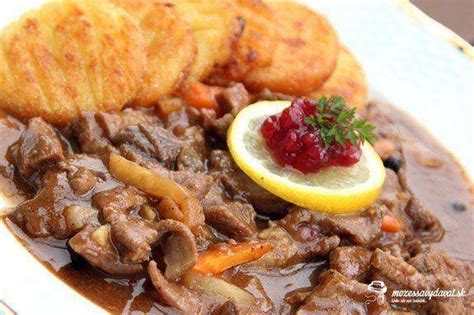 ingrediencie na srnčie ragú
