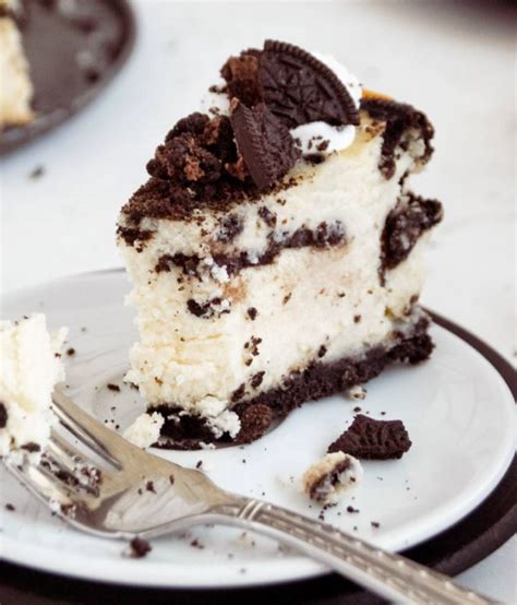 Hotový nepečený Oreo Cheesecake