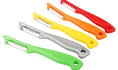 Široká škála použitia škrabky na zeleninu a ovocie