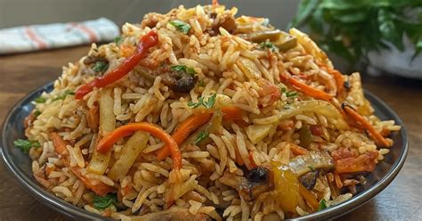 Surové ingrediencie na pečenú ryžu