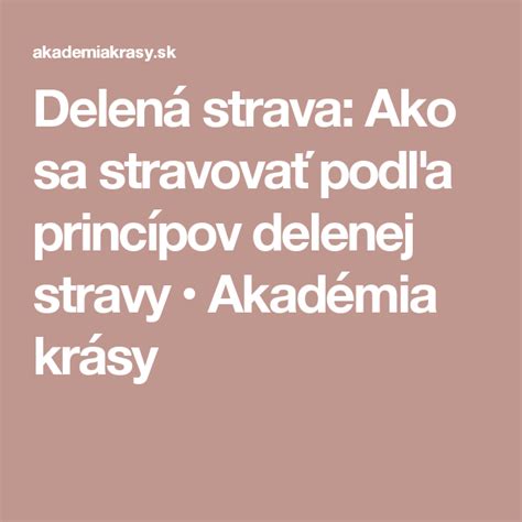 Zostavenie taniera podľa princípov delenej stravy