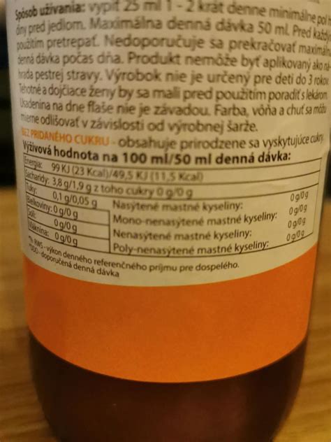 Štruktúra vitamínového zloženia rakytníka