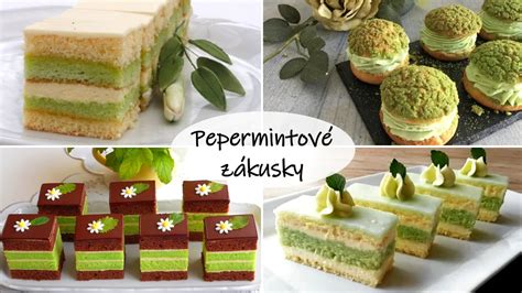 Hotové pepermintové rezy