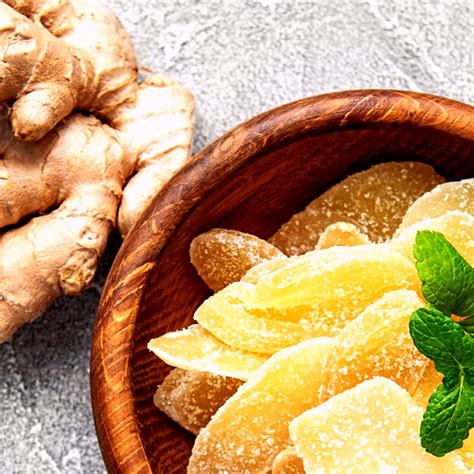 Ingrediencie na kandizovaný zázvor