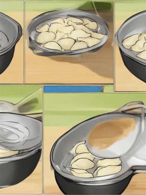 Ilustrácia prípravy zemiakových halušiek