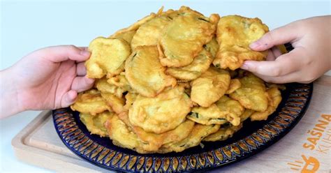 Vyprážané cuketové kolieska