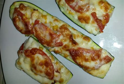 Zapečená plnená cuketa