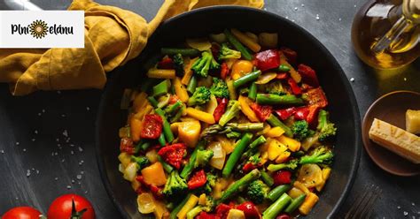 Farebná zelenina pripravená na pečenie