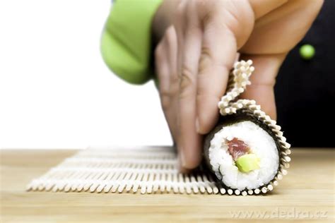 Bambusová podložka na rolovanie sushi