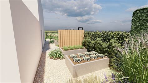 Záhradka s dozrievajúcimi patizónmi