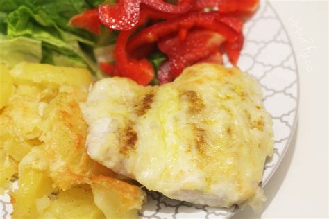 Zapečená ryba s prílohou